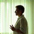 Woman practicing mindfulness for stress management